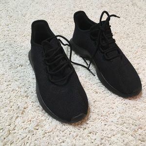 Black adidas shoes